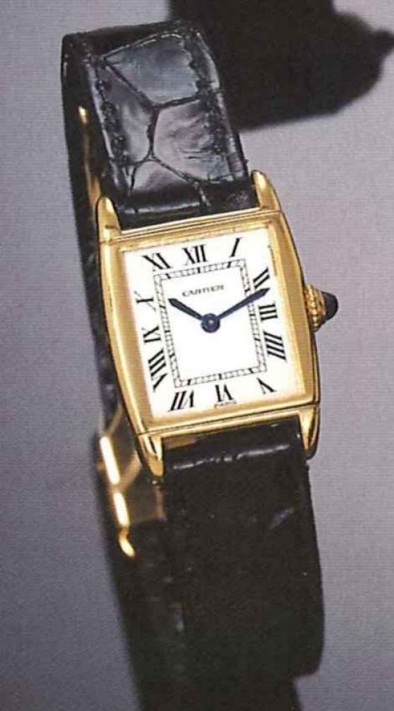montre cartier annee 1980