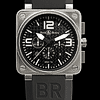 Le Chronographe Bell et Ross Instrument BR01 Titanium - La quintessence du savoir-faire de Bell & Ross.