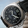 Panerai Luminor 1950 Flyback Regatta 2006 - La Luminor 1950 Flyback devient encore plus exclusive avec l��dition Regatta, limit�e � 500 exemplaires