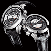 Maestro Edition by Perrelet : une montre Perrelet R�p�tition 5mn, une montre Perrelet R�veil et une colonne Perrelet avec un cache escamotable logeant un iPod nano et deux hublots servant d��crins rotatifs