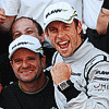 Jenson Button porte une Reverso Squadra World Chronograph pour sa victoire au Grand Prix de Formule 1 � Istanbul en Turquie