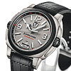 La montre JeanRichard 2TimeZones Zirconium Silver