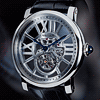 Rotonde de Cartier tourbillon volant squelette Calibre 9455 MC, Poin�on de Gen�ve