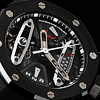 Shooting de la montre Audemars Piguet Tourbillon et Chronographe Royal Oak Concept Carbone
