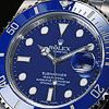 Shooting de la montre Rolex Oyster Perpetual Submariner Date or blanc - R�f�rence universelle des montres de plong�e