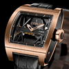 La montre Corum Ti-Bridge Power Reserve or rouge - La notion du temps lin�aire
