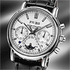 La montre Patek Philippe R�f�rence 5204 Chronographe � rattrapante et quanti�me perp�tuel - La famille de chronographes classiques Patek Philippe est au grand complet 