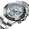 La montre Rolex Oyster Perpetual Cosmograph Daytona Platine - Pour les cinquante ans de la Daytona et pour la premi�re fois, ce chronographe de l�gende est enti�rement habill� de platine 950   
