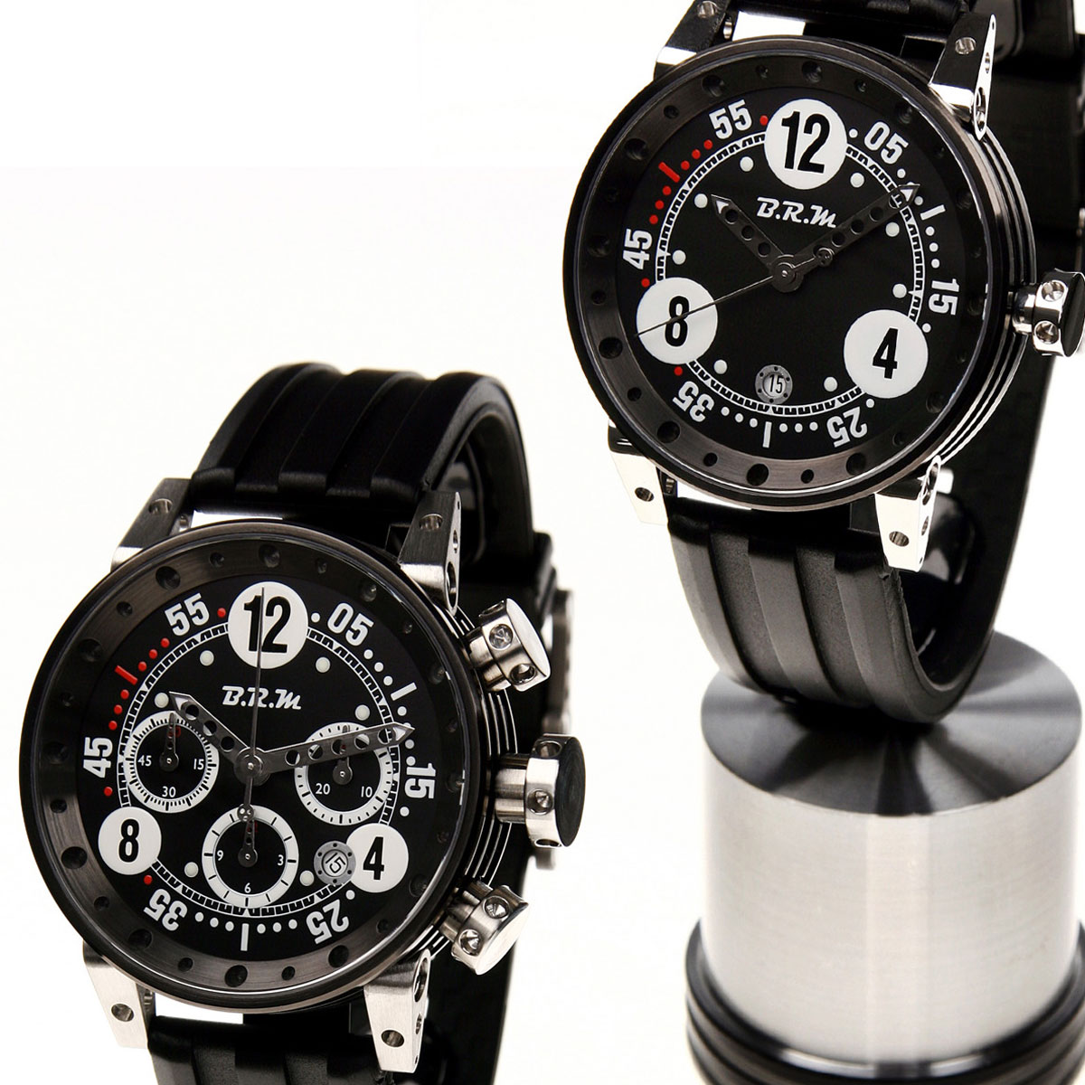 La Cote des Montres : Photo - BRM V6 et V12 Chronographe « Blackbox »