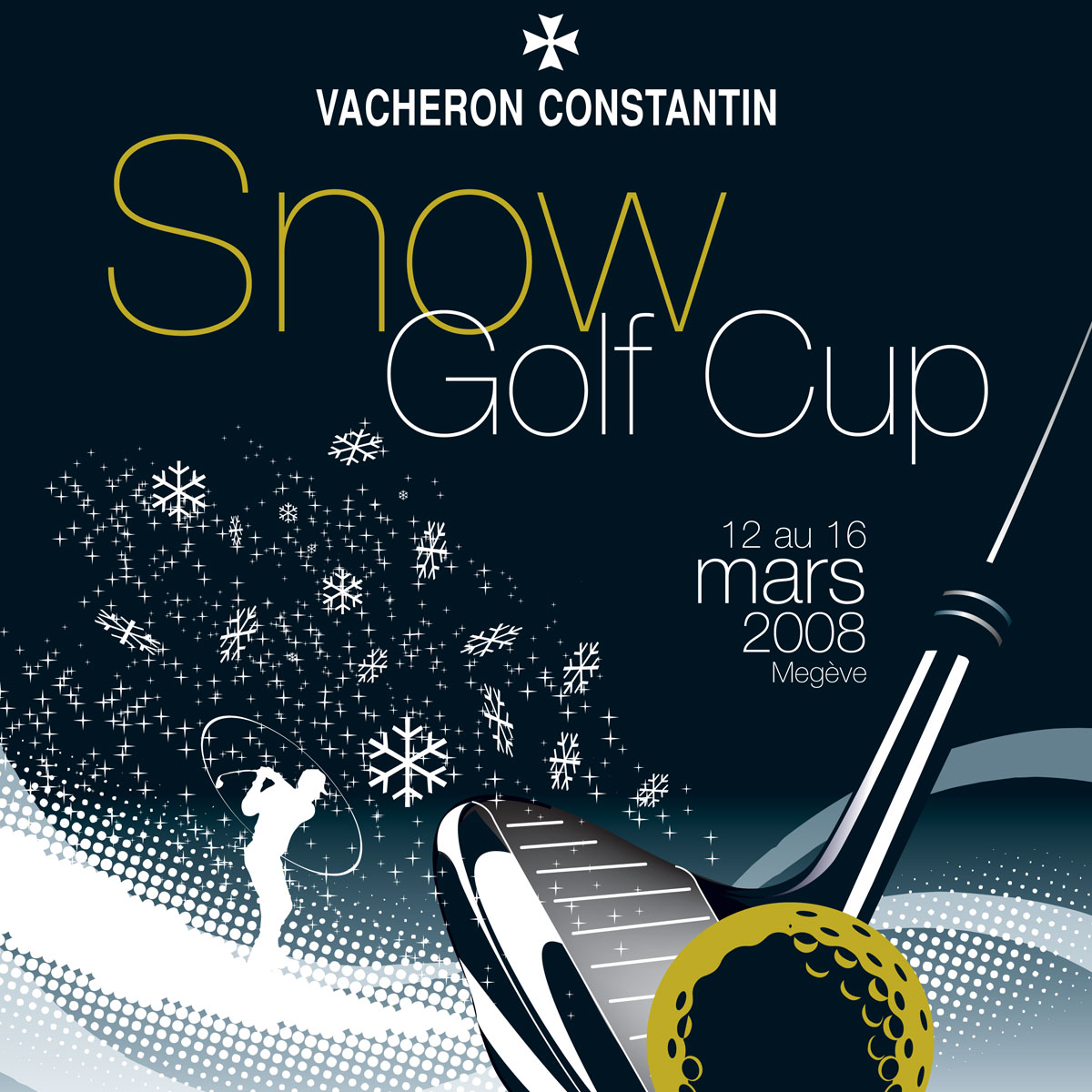 La Cote des Montres : Photo - Vacheron Constantin Snow Golf Cup 2008 à Megève