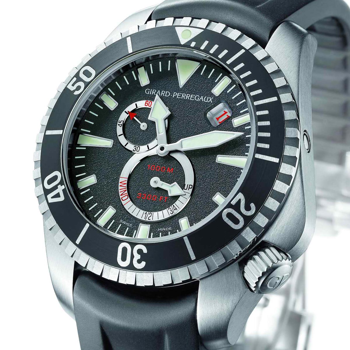 La Cote des Montres : Photo - Girard-Perregaux Sea Hawk Pro 1000 m