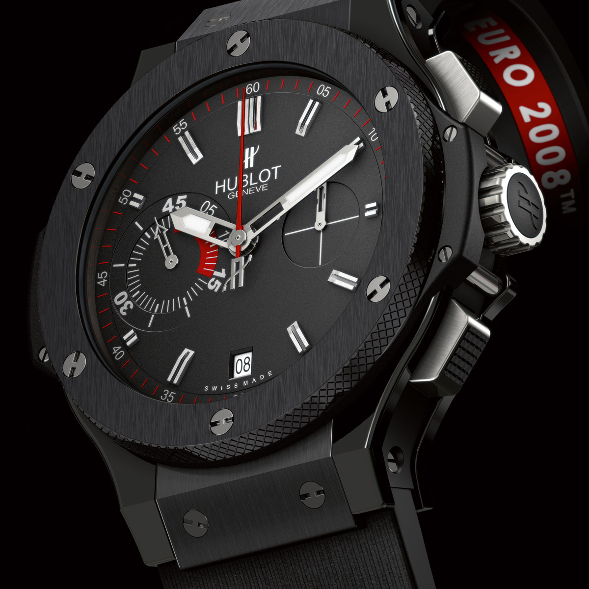 La Cote des Montres : Photo - Hublot marque le 1er but de L'Euro !
