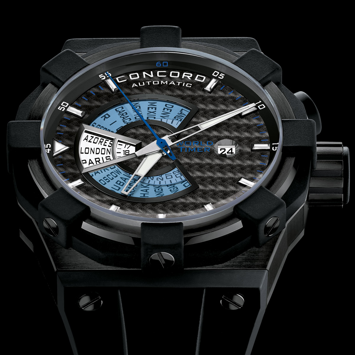 La Cote des Montres : Photo - Concord C1 Worldtimer GMT