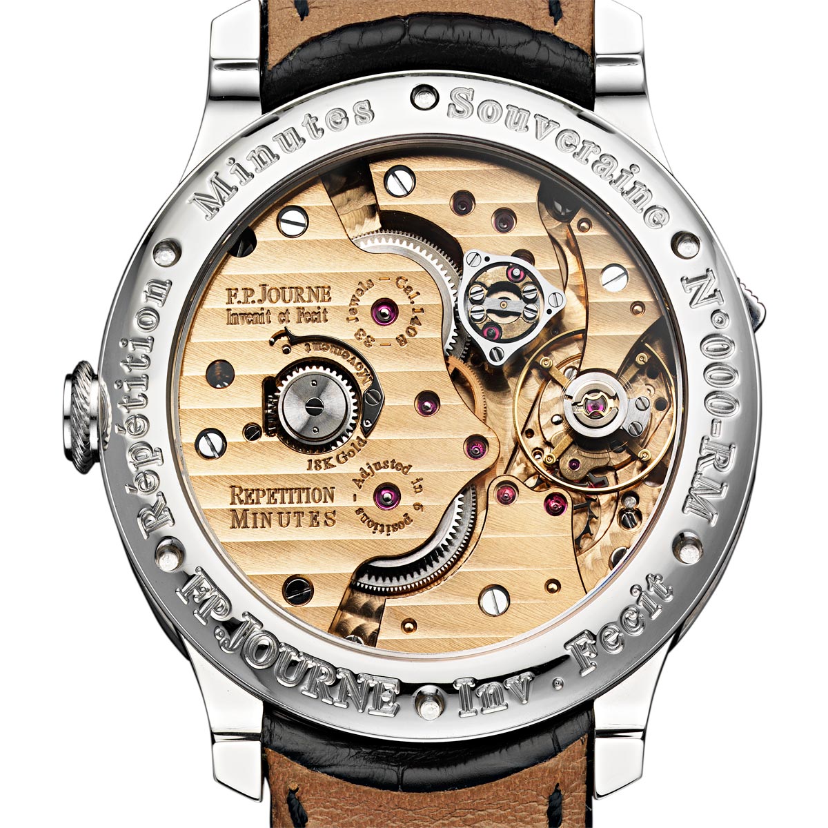 La Cote des Montres : Photo - François-Paul Journe Répétition Minutes ultra-plate