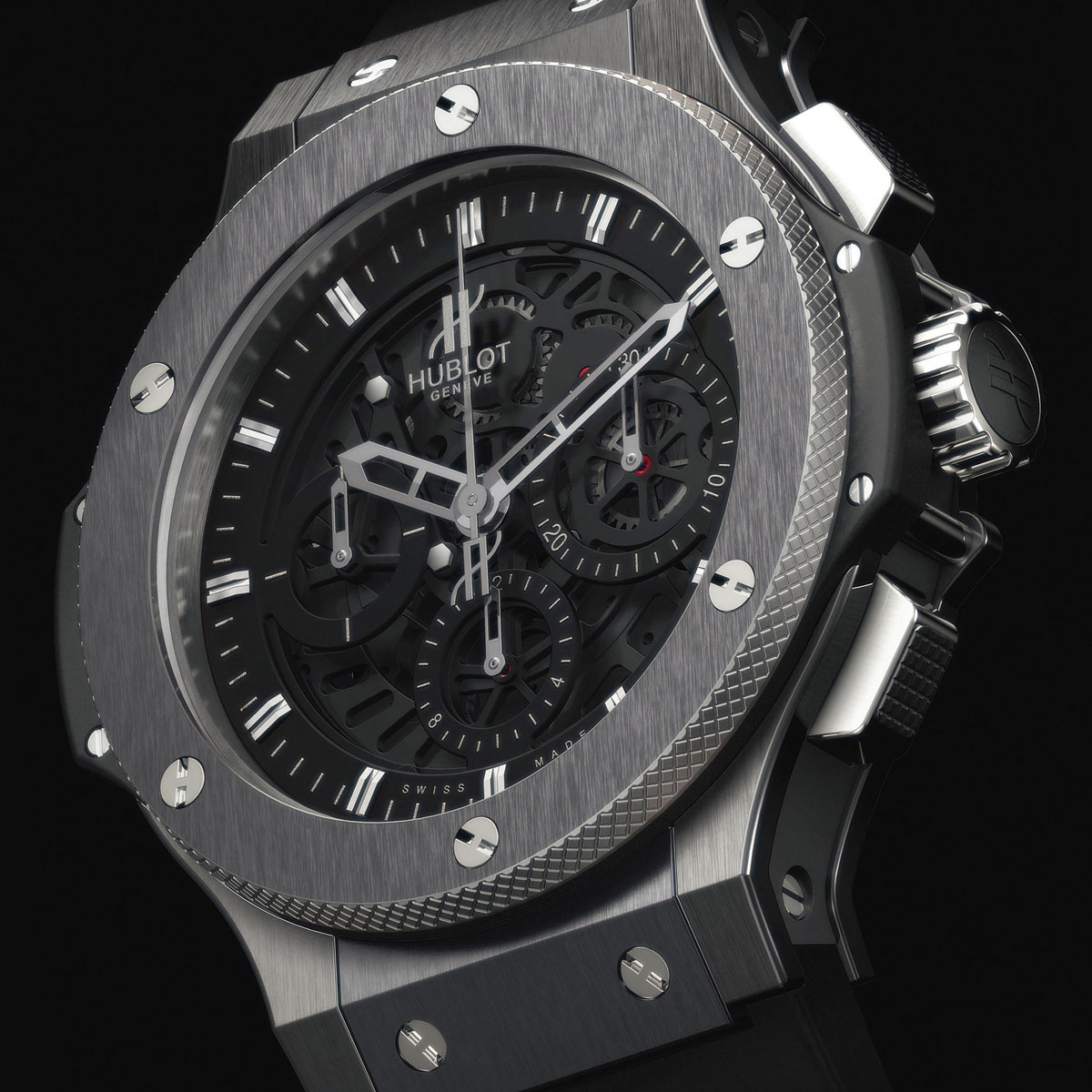 La Cote des Montres : Photo - Hublot Big Bang « Aero Bang » Tungstène