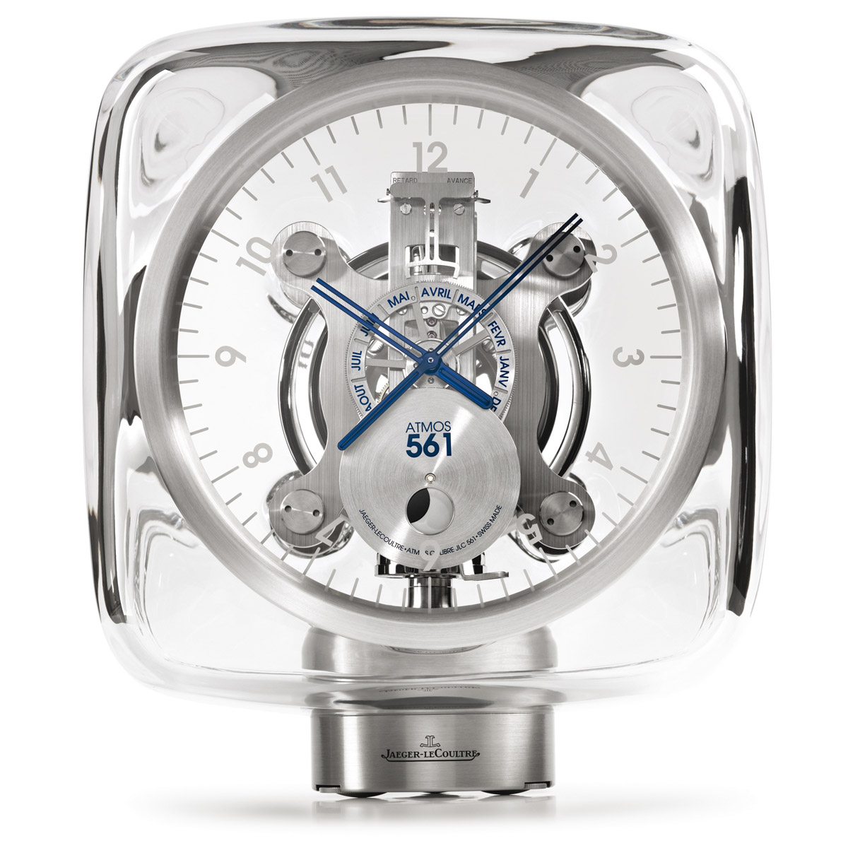 La Cote des Montres : Photo - Jaeger-LeCoultre Atmos 561 by Marc Newson
