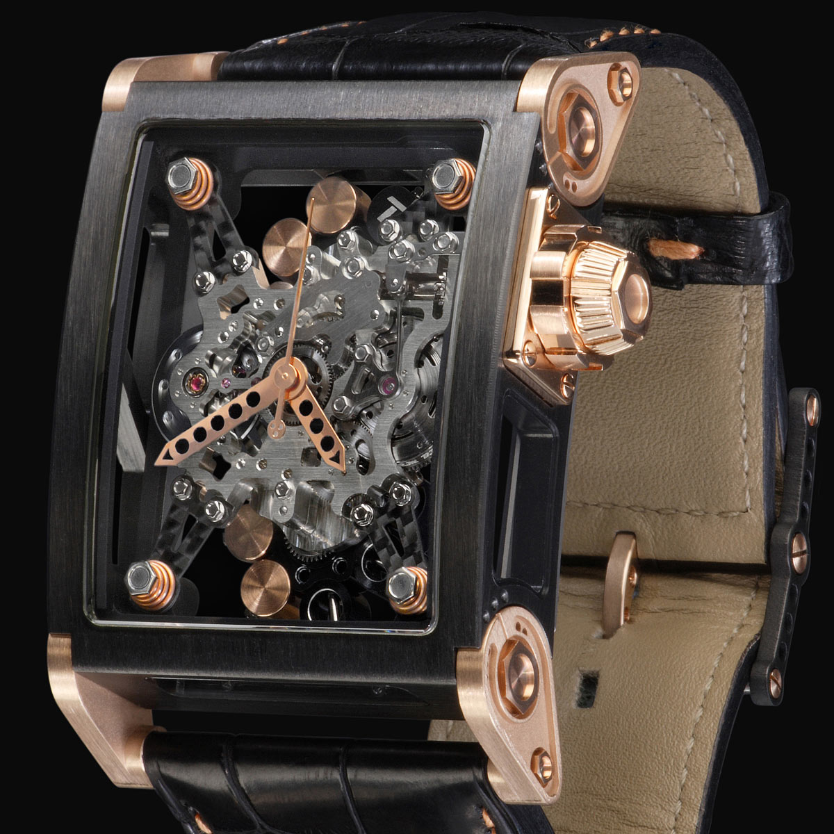 La Cote des Montres : Photo - BRM Birotor 3N Titane 