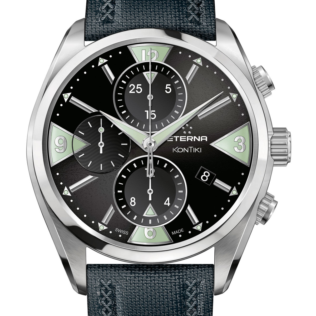 La Cote des Montres : Photo - Eterna KonTiki Chronographe
