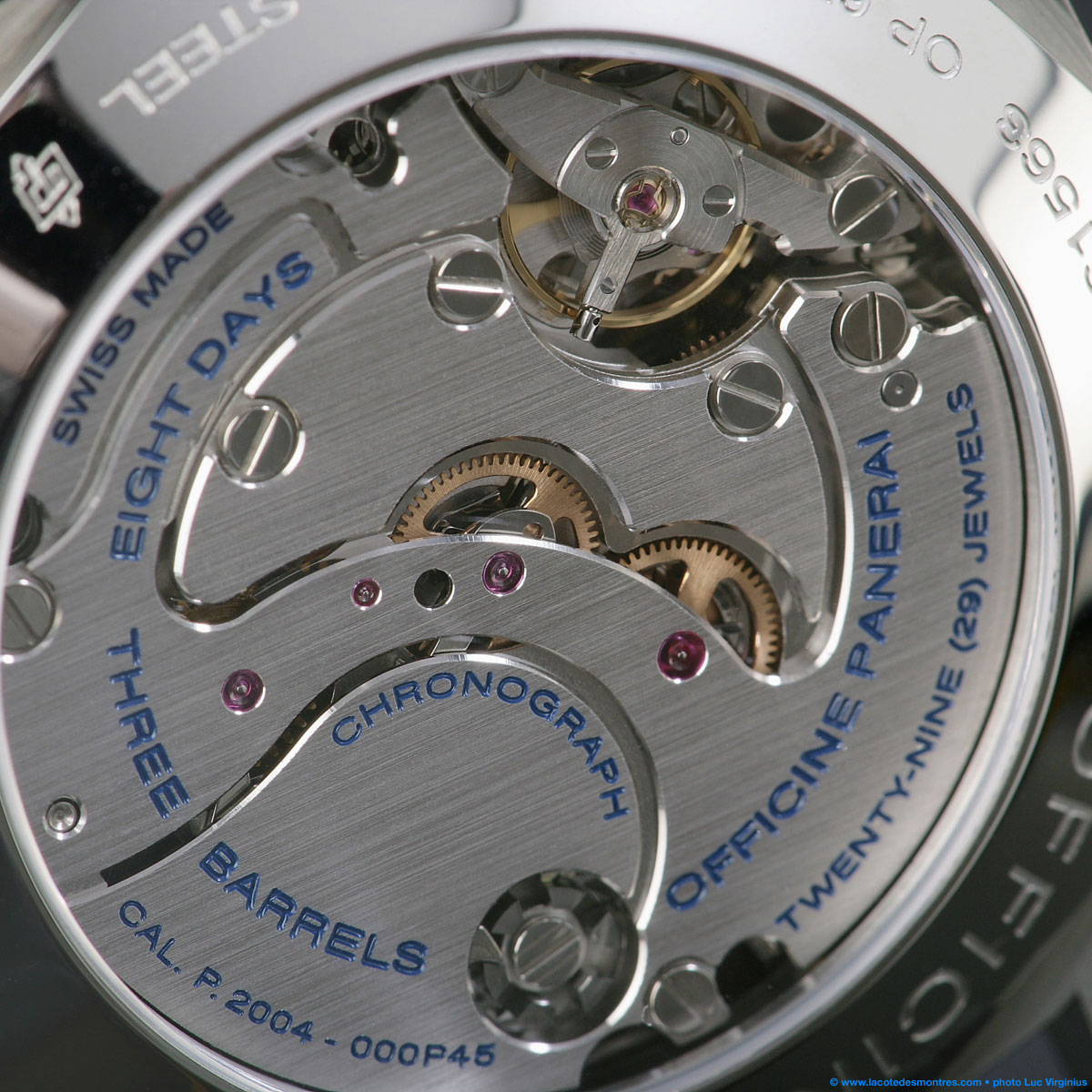 La Cote des Montres : Photo - Panerai Luminor 1950 8 Days GMT
