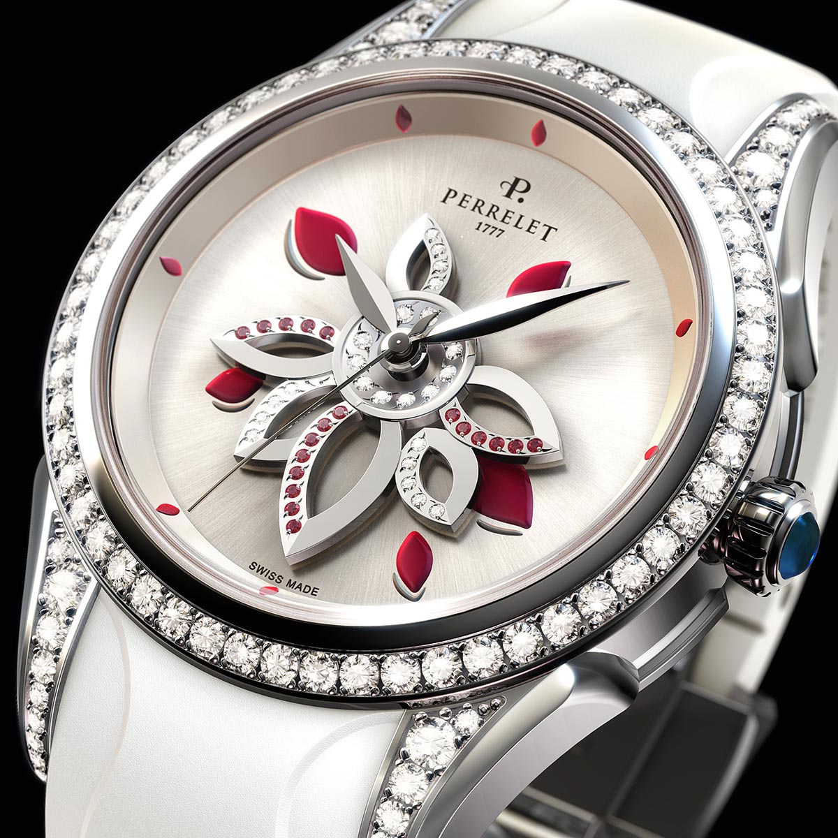 La Cote des Montres : Photo - La nouvelle collection Diamond Flower de Perrelet