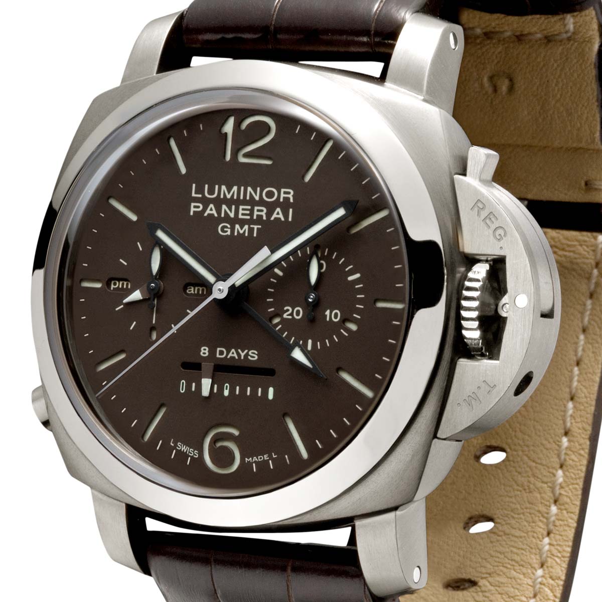 La Cote des Montres : Photo - Panerai Luminor chrono monopoussoir en titane