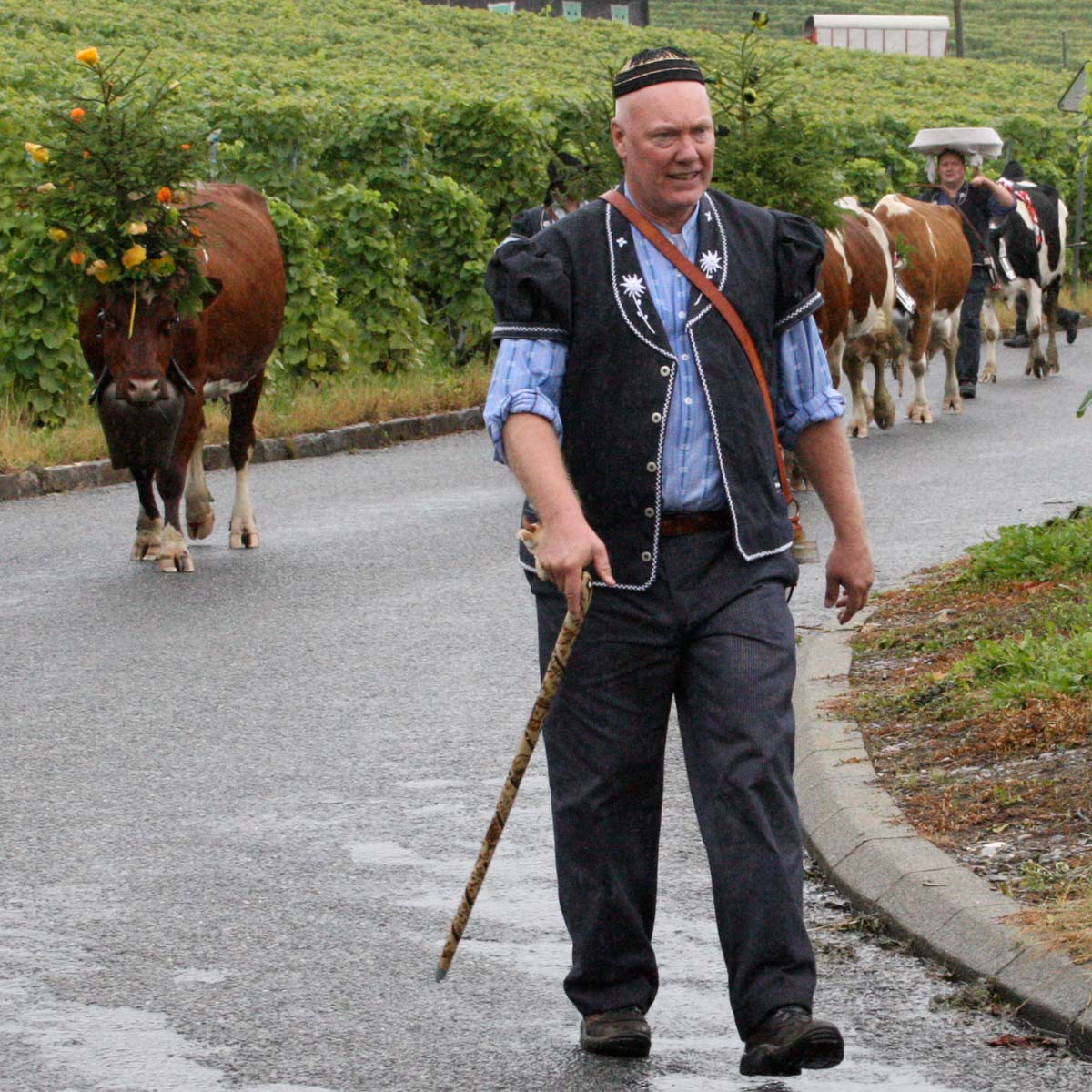 La Cote des Montres : Photo - Jean-Claude Biver : Désalpe 2008