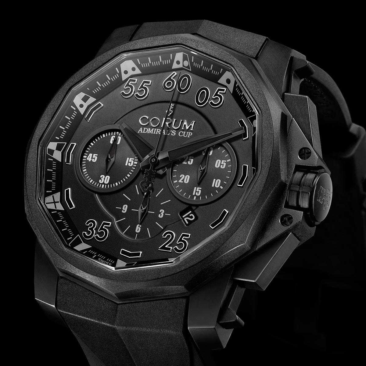 La Cote des Montres : Photo - Corum Admiral’s Cup Black Hull 48