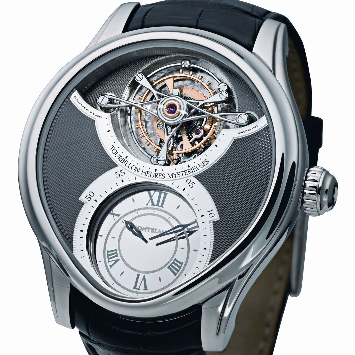 La Cote des Montres : Photo - Monblanc Grand Tourbillon Heures Mystérieuses