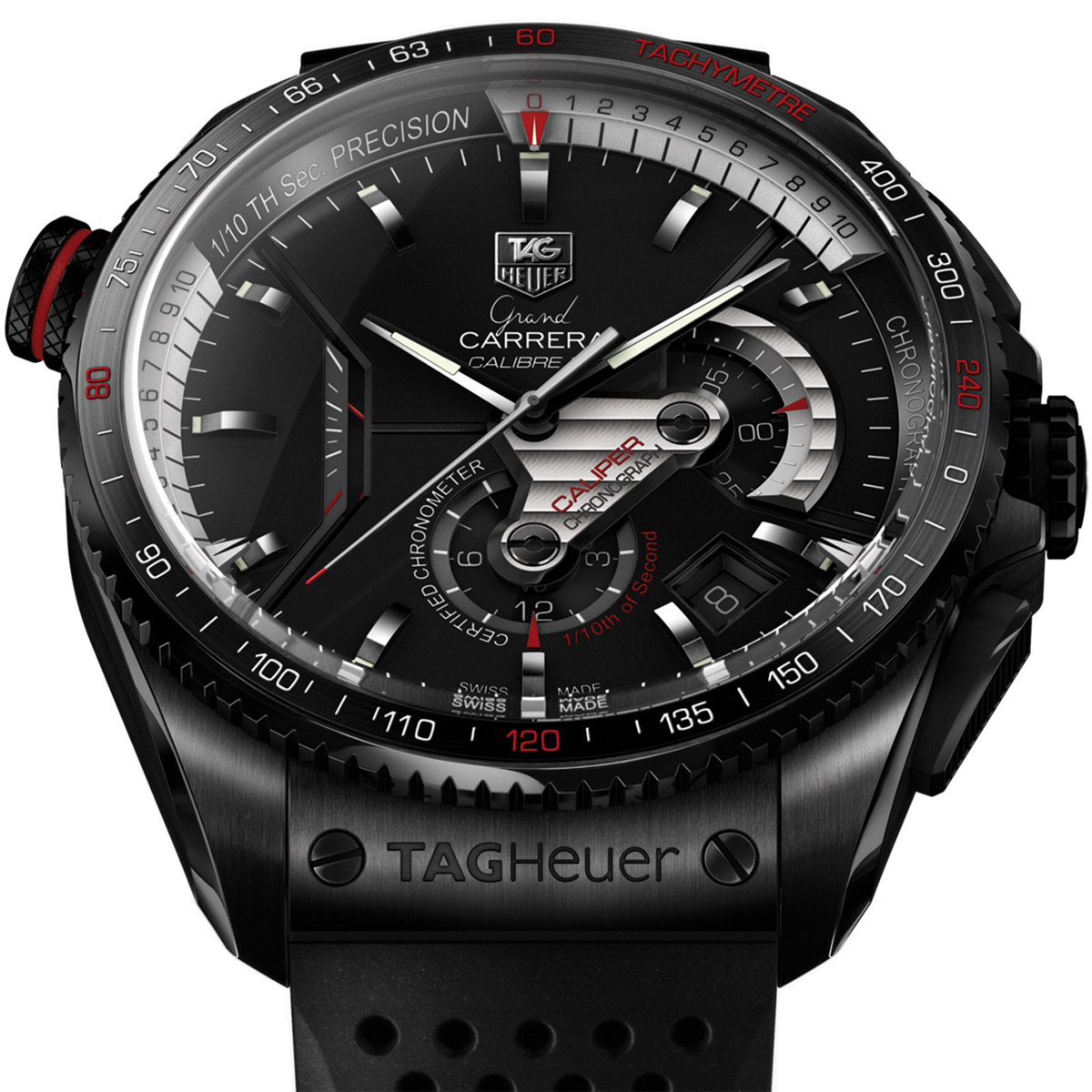 La Cote des Montres : Photo - Tag Heuer Grand CARRERA Calibre 36 RS Caliper Chronograph