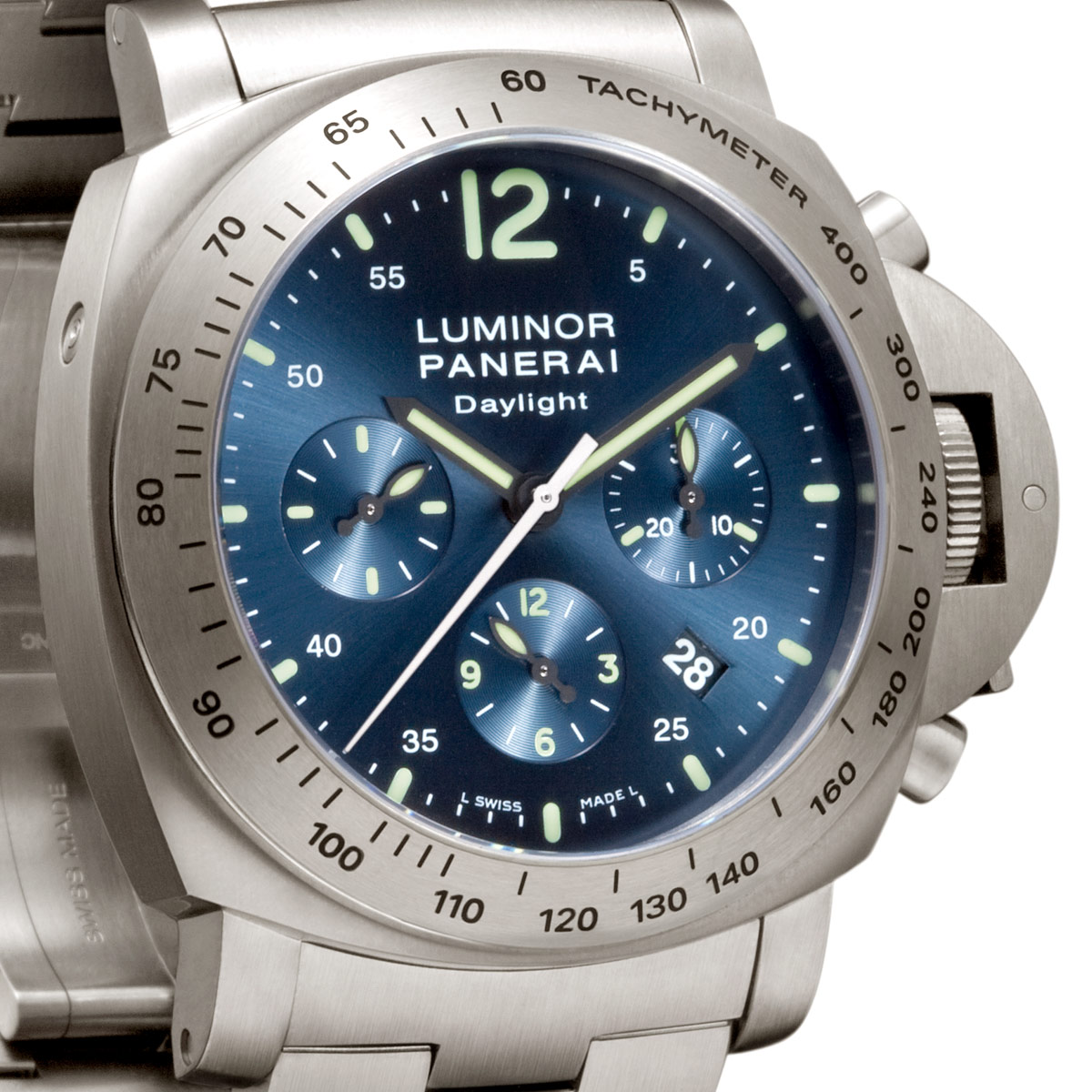 La Cote des Montres : Photo - Panerai Luminor Chrono Daylight 44mm Titane