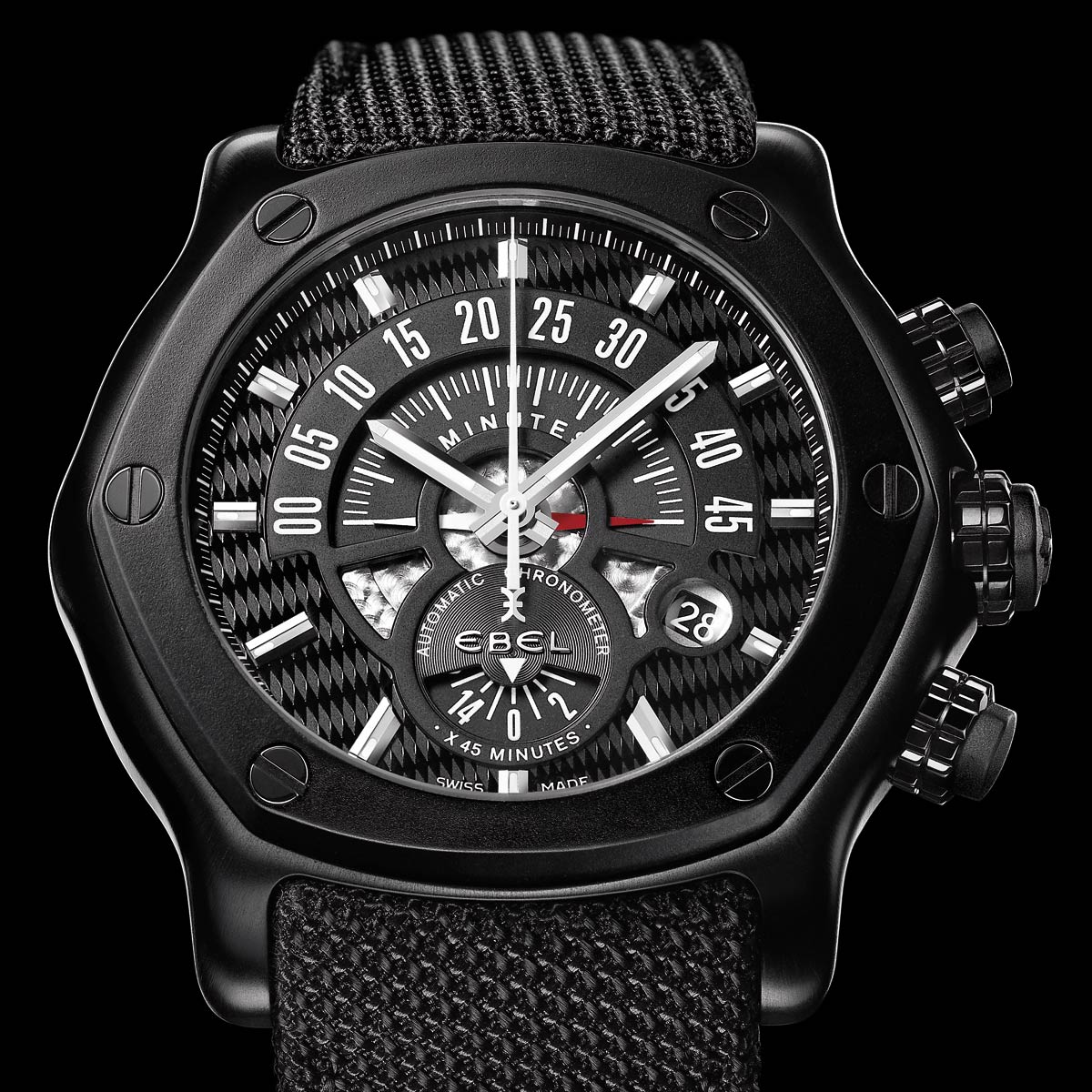 La Cote des Montres : Photo - Toute la gamme Ebel 1911 Tekton