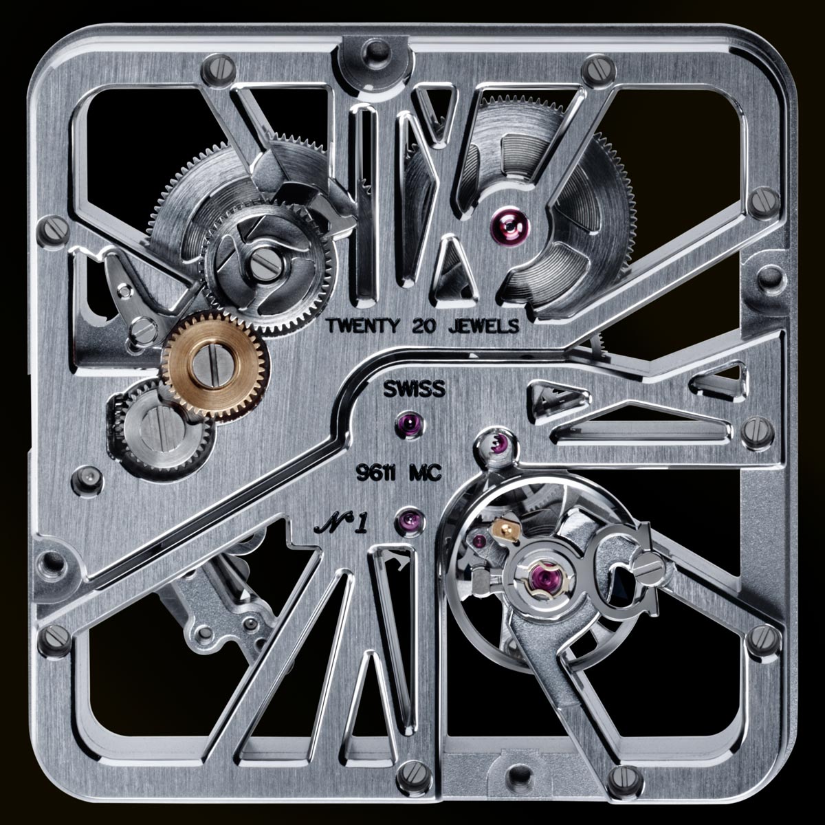 La Cote des Montres : Photo - Cartier Santos 100 squelette