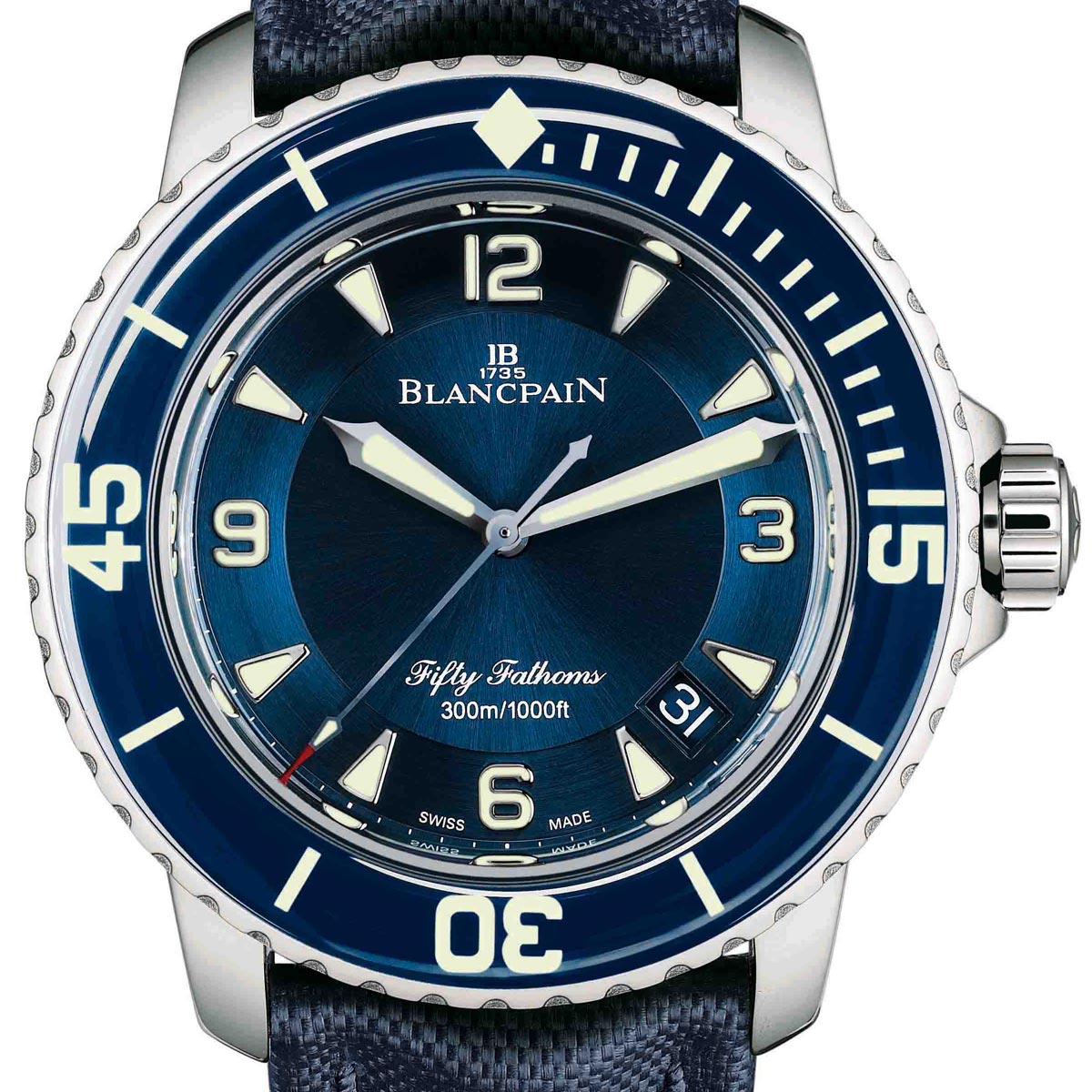 La Cote des Montres : Photo - Blancpain nouvelle Fifty Fathoms