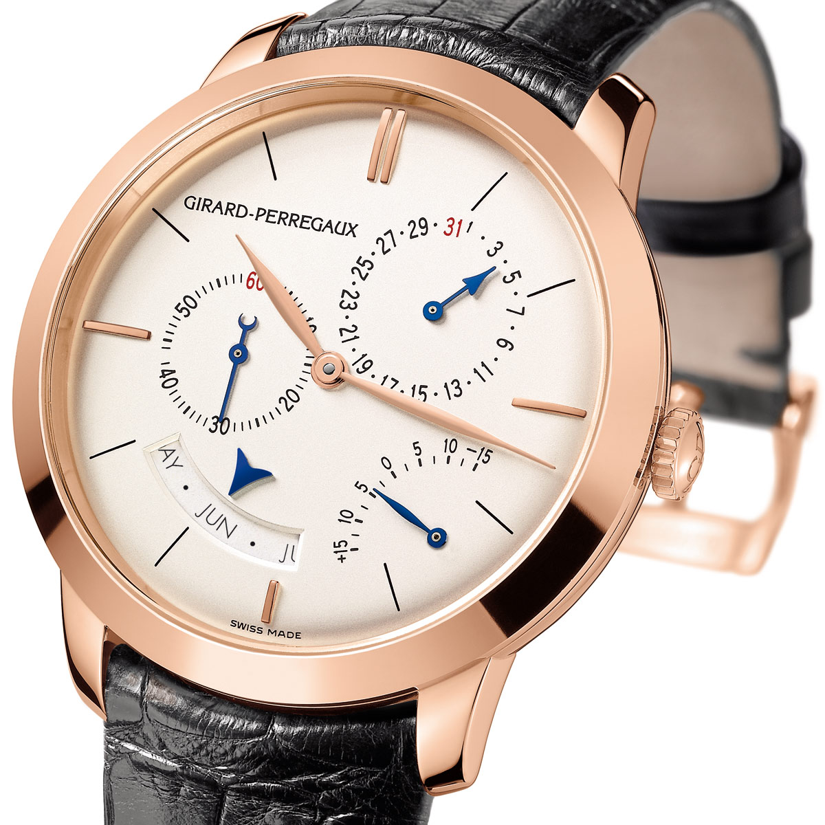 La Cote des Montres : Photo - Girard-Perregaux 1966 Calendrier annuel et Equation du temps