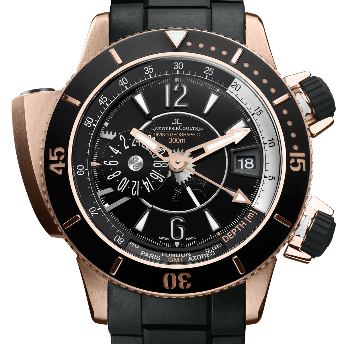 La Cote des Montres : Photo - Jaeger-LeCoultre Master Compressor Diving Navy SEALs