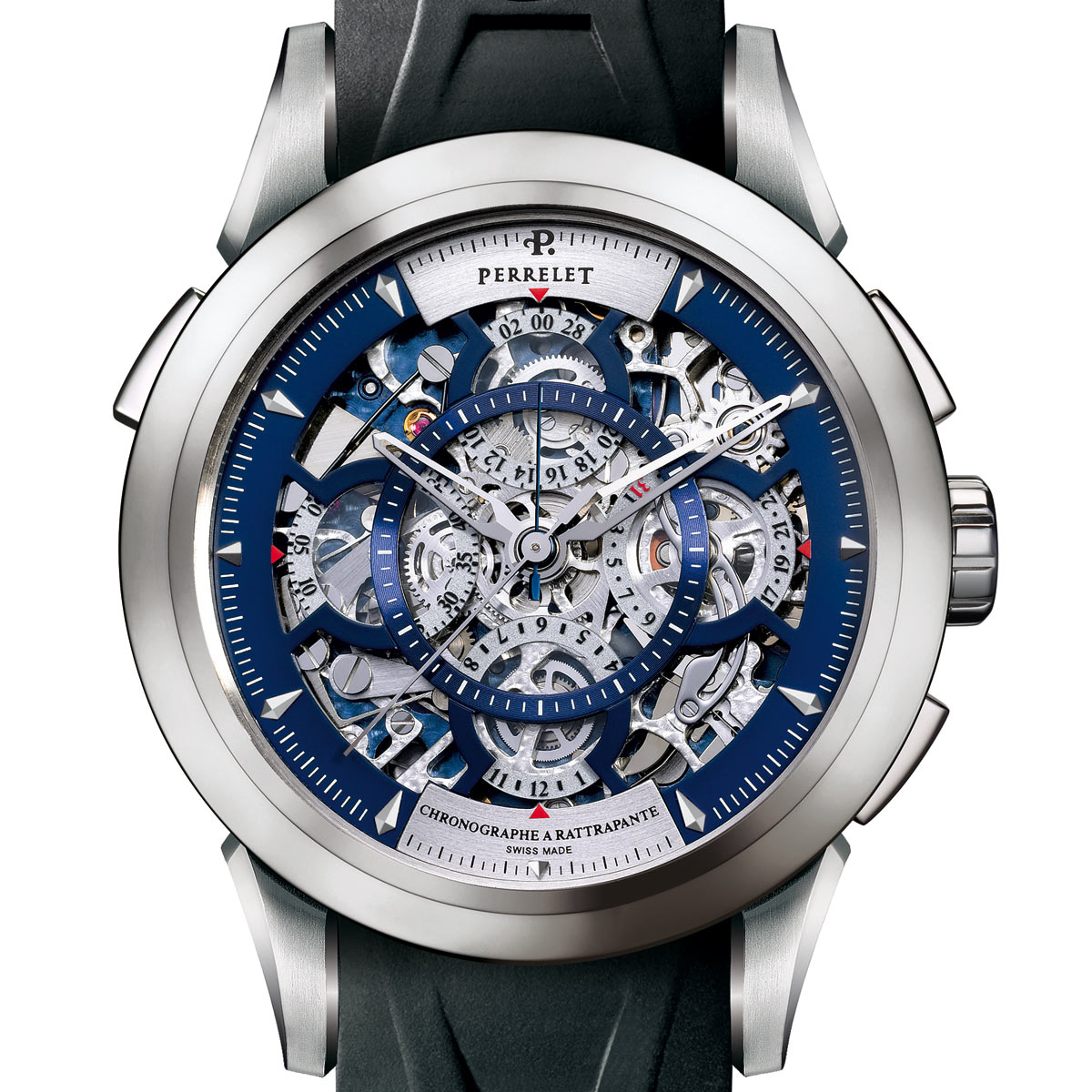 La Cote des Montres : Photo - Perrelet Chronographe à Rattrapante « Louis-Frédéric »