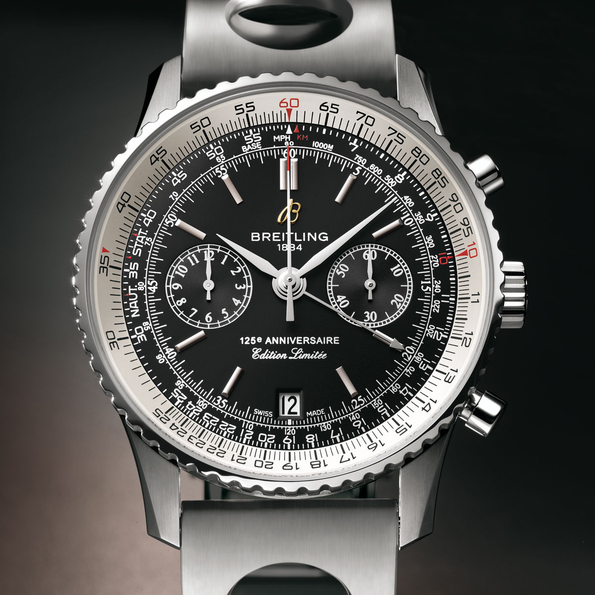 La Cote des Montres : Photo - Breitling Navitimer 125e anniversaire