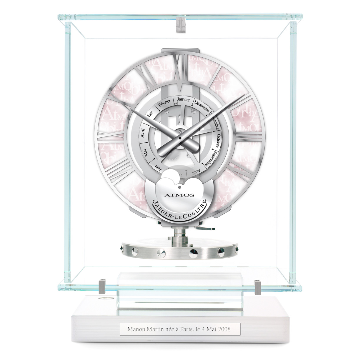 La Cote des Montres : Photo - Atmos Jour de Naissance par Jaeger-LeCoultre