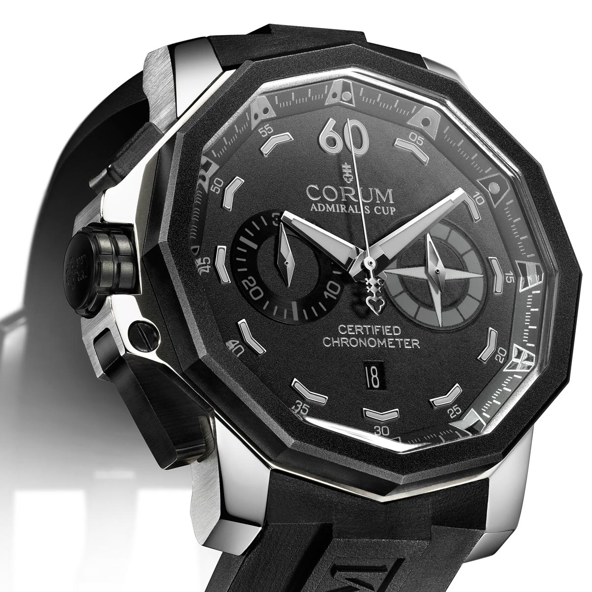La Cote des Montres : Photo - Corum Admiral’s Cup Chronograph 50 LHS