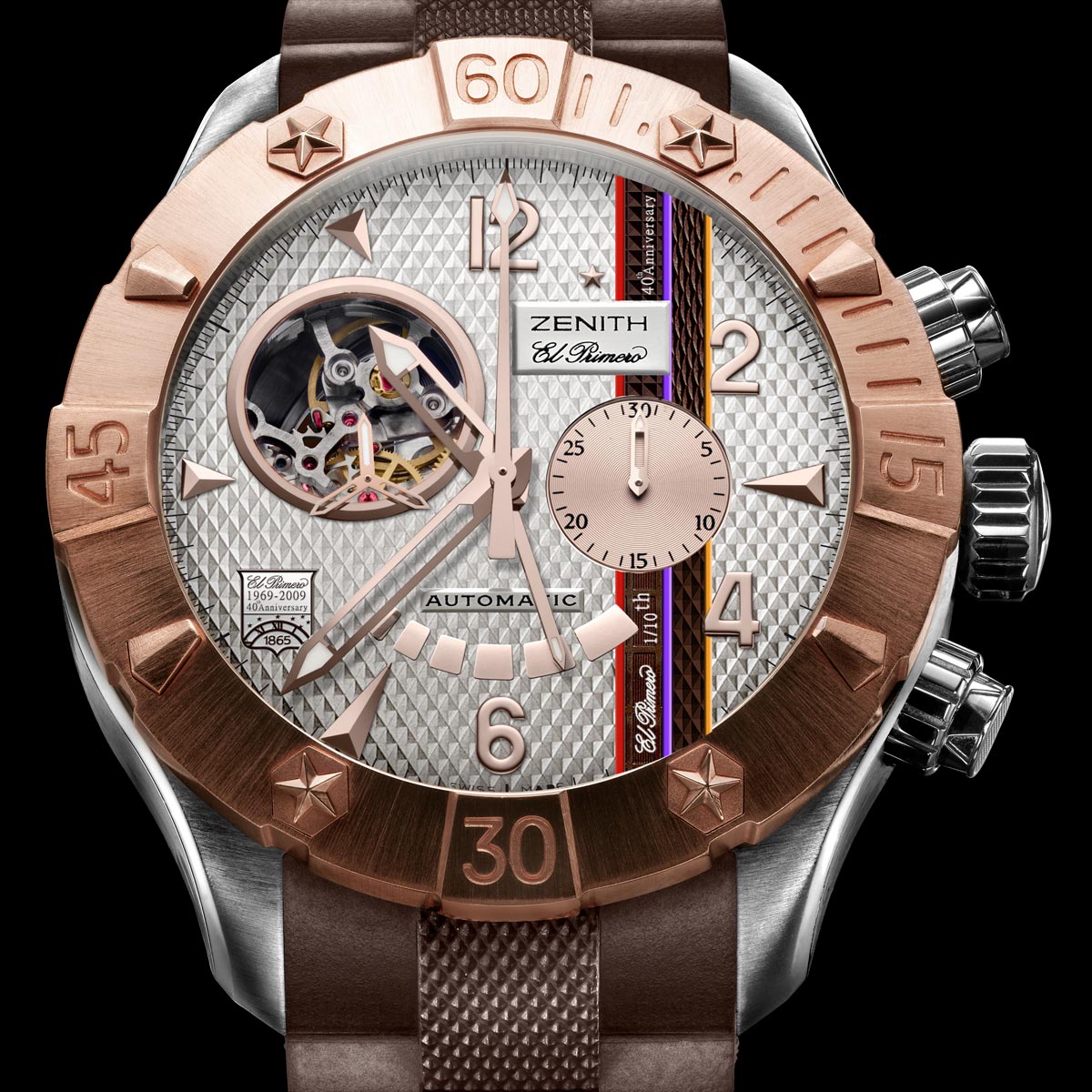 La Cote des Montres : Photo - Zenith El Primero 1969-2009