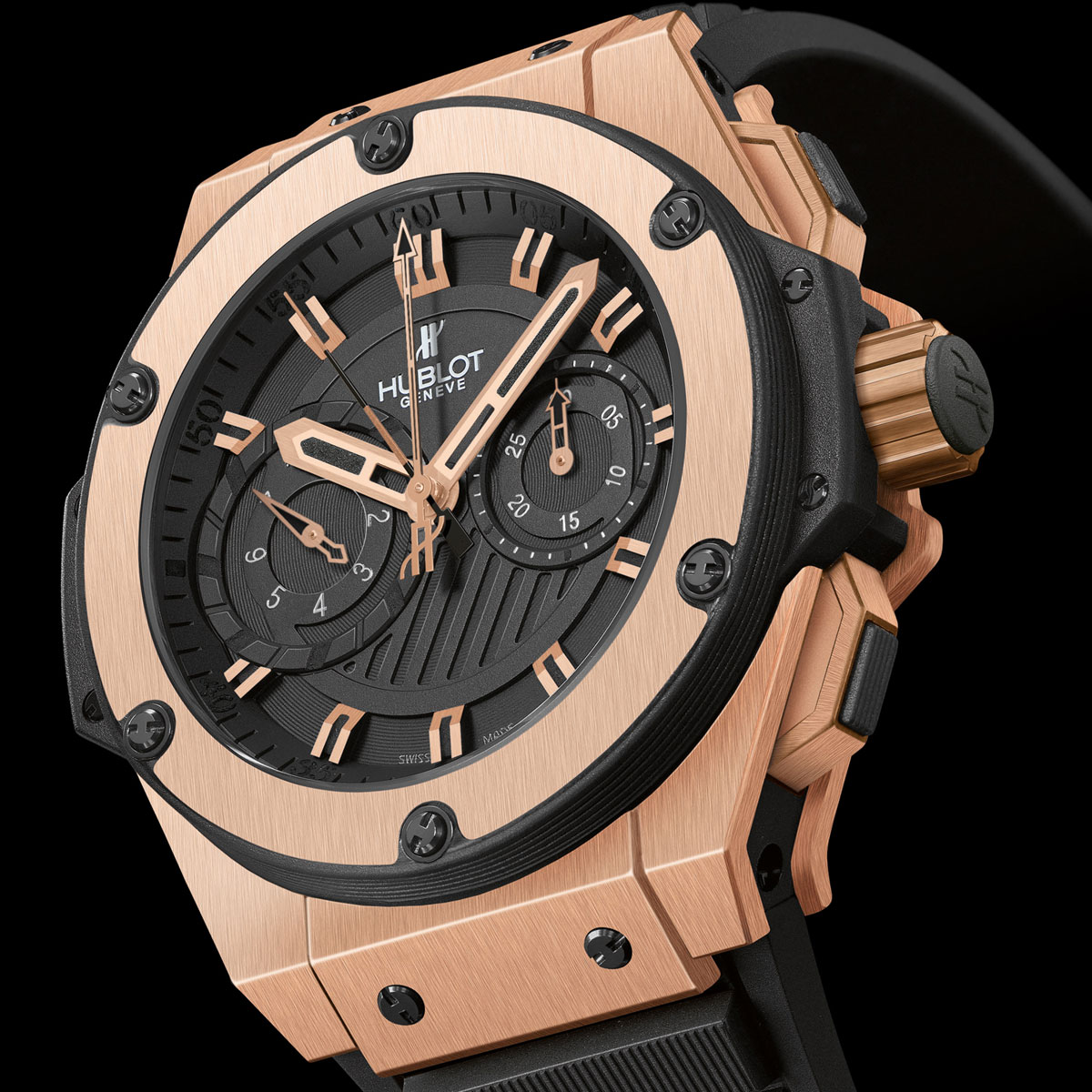 La Cote des Montres : Photo - Hublot Gold King Power