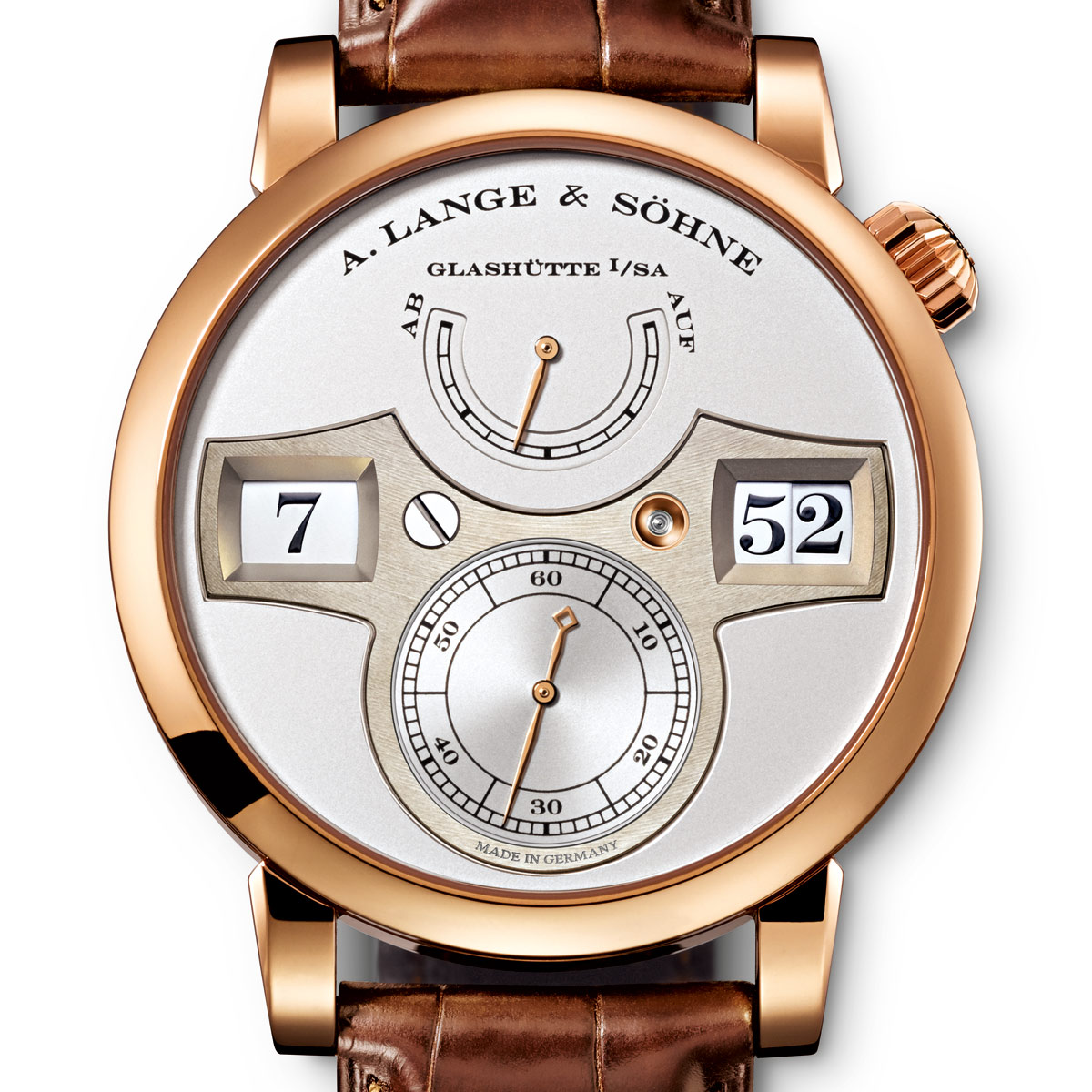 La Cote des Montres : Photo - Lange Zeitwerk dA. Lange 
