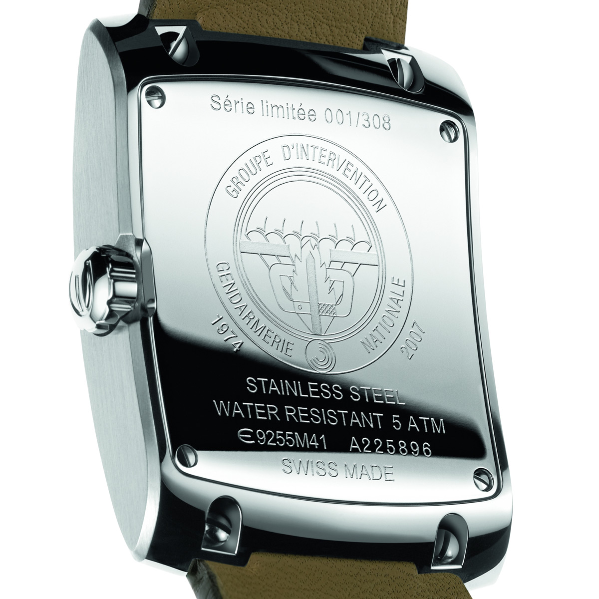 La Cote des Montres : Photo - Ebel « GIGN 1974 – 2007 »