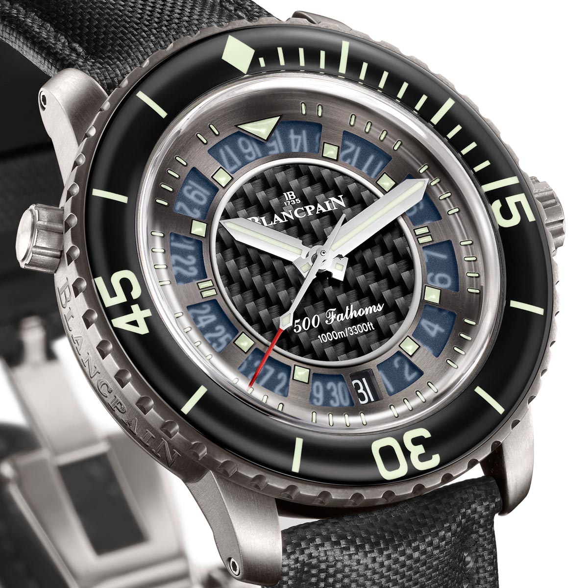 La Cote des Montres : Photo - Blancpain 500 fathoms Only Watch