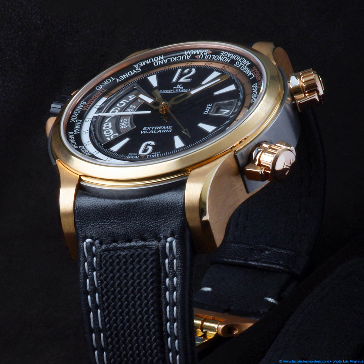 La Cote des Montres : Photo - Jaeger-LeCoultre Master compressor extreme w-alarm