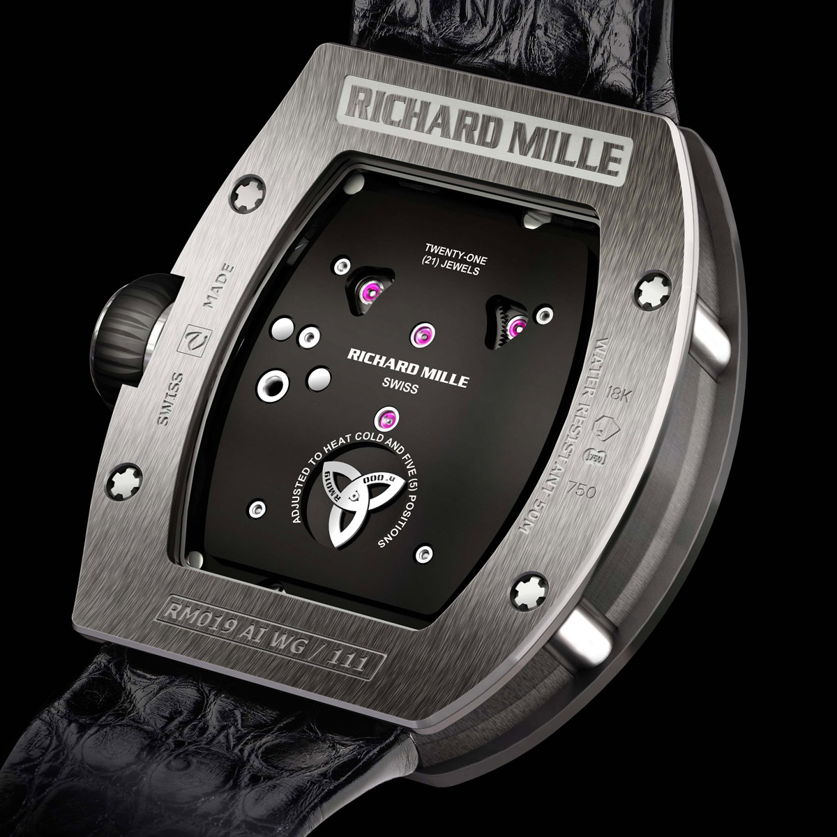 La Cote des Montres : Photo - Richard Mille RM 019 Tourbillon Nud Celtique