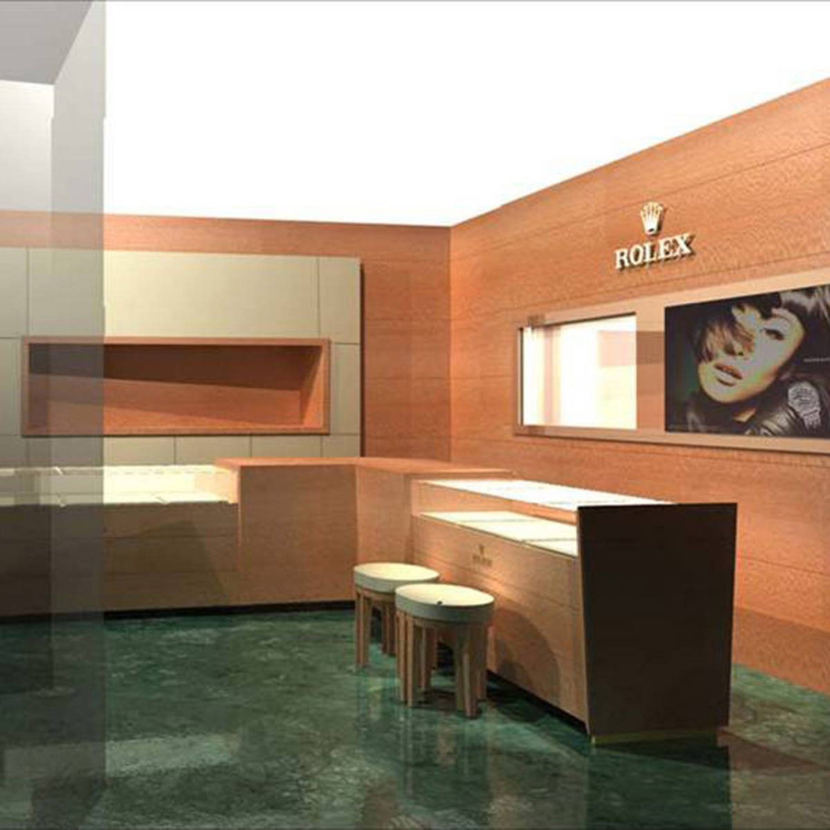 La Cote des Montres : Photo - Ouverture d’un espace  Rolex  aux Galeries Lafayette