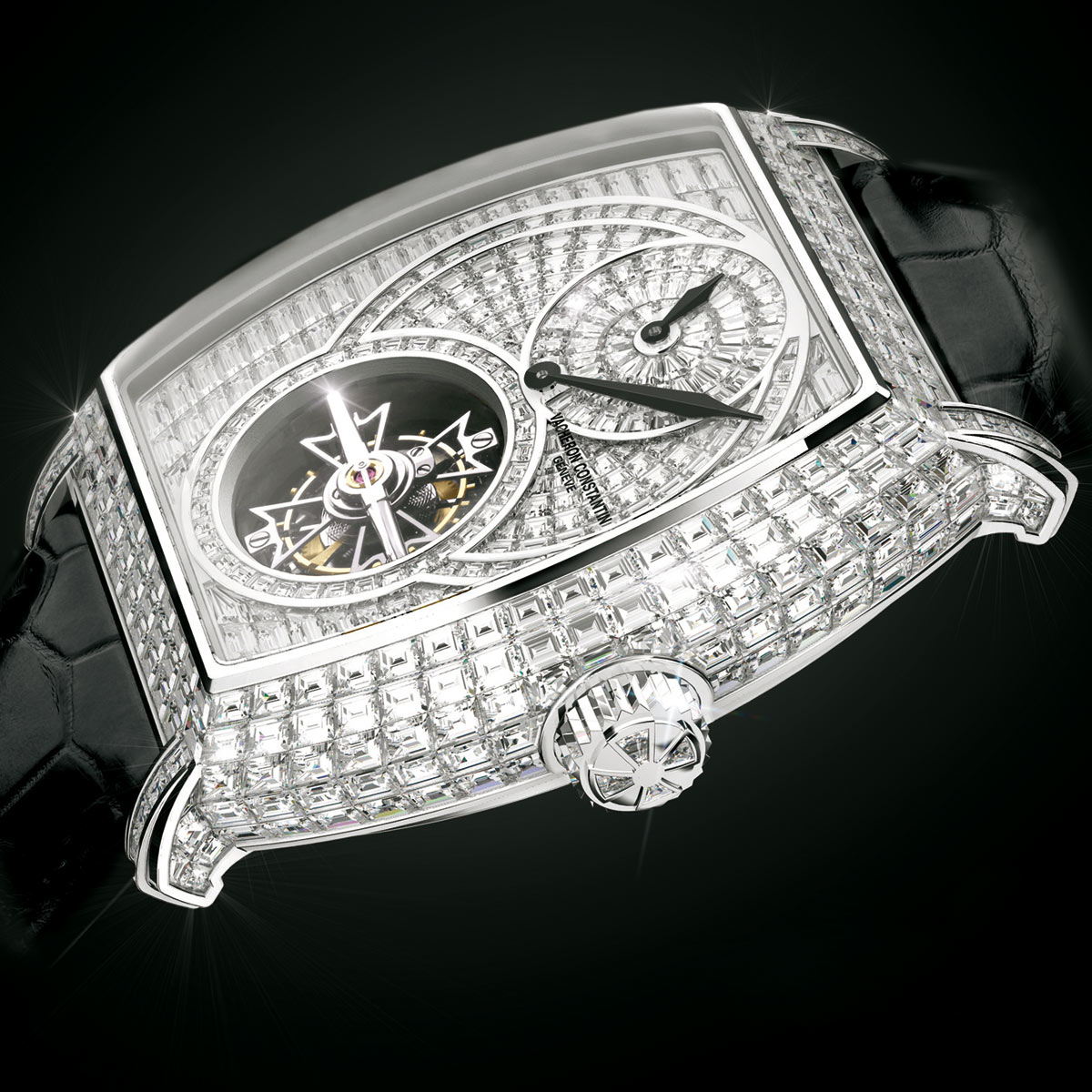 La Cote des Montres : Photo - Vacheron Constantion Malte Tourbillon Régulateur Serti Invisible