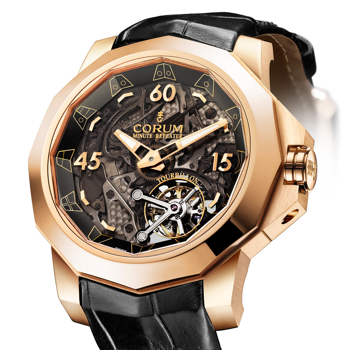 La Cote des Montres : Photo - Corum Admiral’s Cup Minute Repeater Tourbillon 45