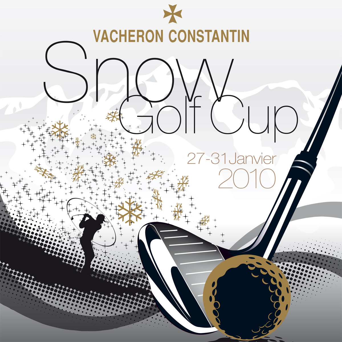 La Cote des Montres : Photo - Vacheron Constantin Snow Golf Cup 2010 : 10e anniversaire